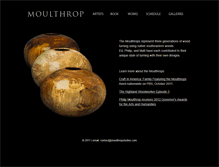 Tablet Screenshot of moulthropstudios.com